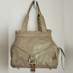 Botkier Trigger Irridecent Leather Satchel